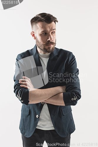 Image of Portrait of stylish handsome young man