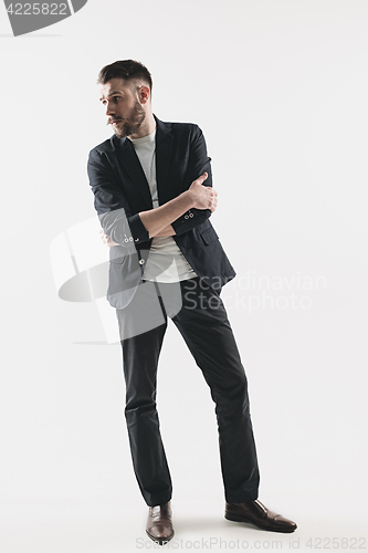 Image of Portrait of stylish handsome young man