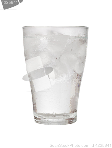 Image of Glass of iced water