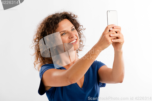 Image of Making a selfie