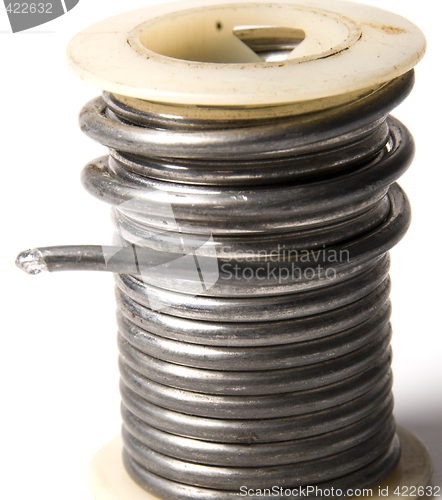 Image of spool of solder