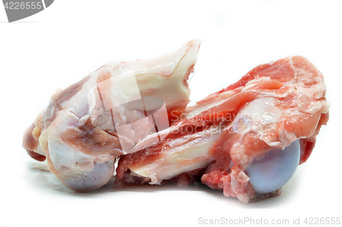 Image of Pig bone used for cooking soup base