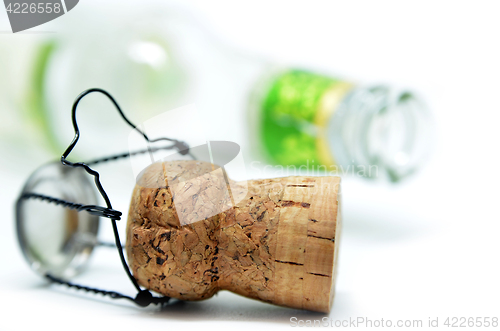 Image of Cork from champagne bottle