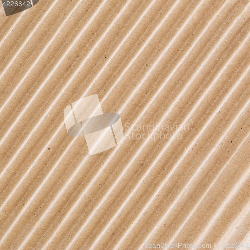 Image of Corrugated cardboard. 