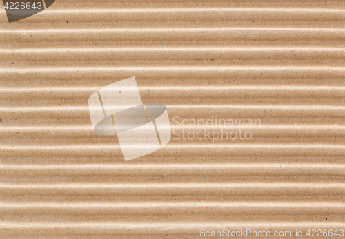 Image of Corrugated cardboard. 