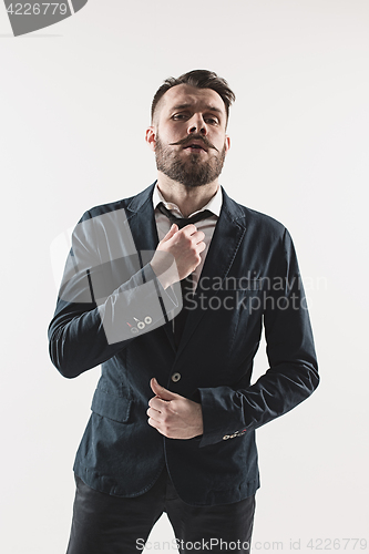 Image of Portrait of stylish handsome young man