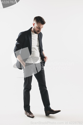 Image of Portrait of stylish handsome young man