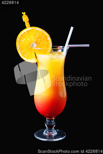 Image of Orange - red cocktail