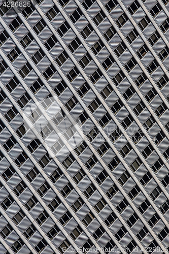 Image of Windows of a modern office building.