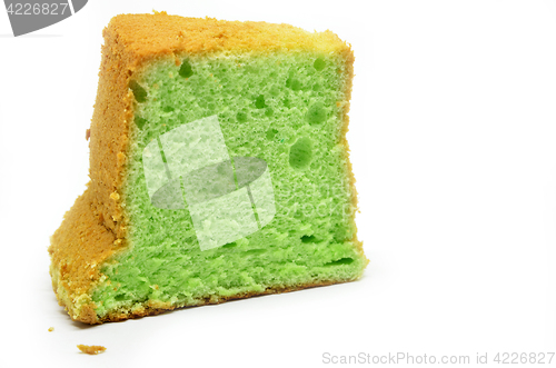 Image of Pandan chiffon cake