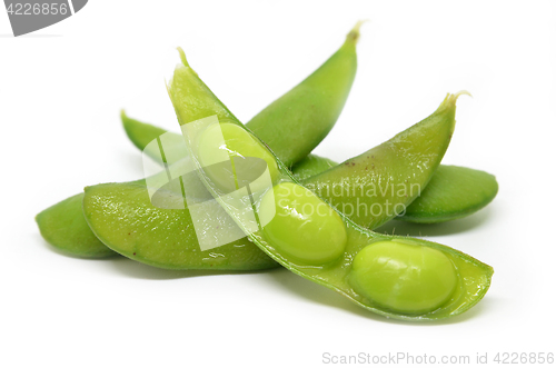 Image of Edamame, boiled green soy beans