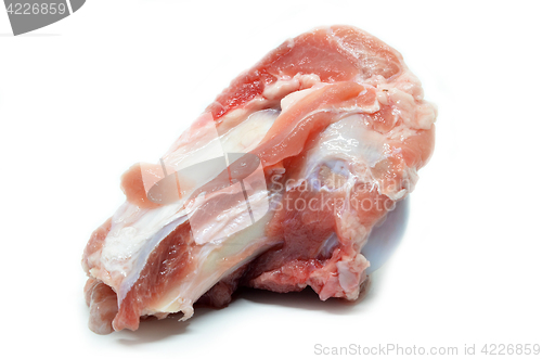 Image of Pig bone used for cooking soup base