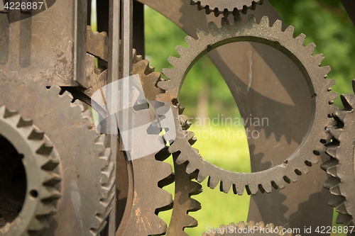 Image of Old gears and cogs