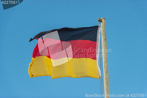 Image of German waving flag