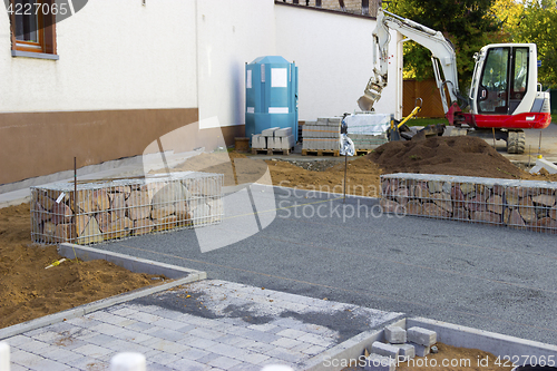 Image of Construction Gabion Wall