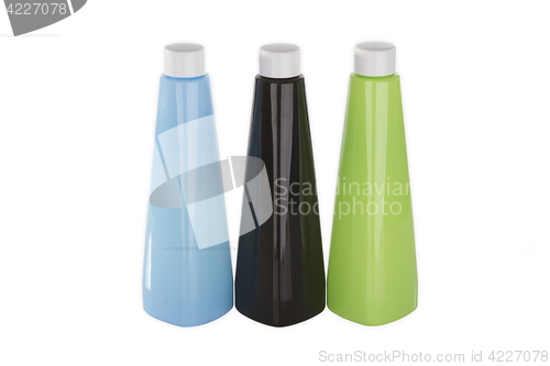 Image of Three plastic bottles