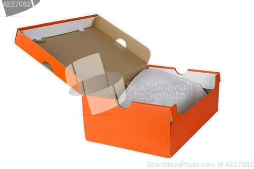 Image of Orange shoe box