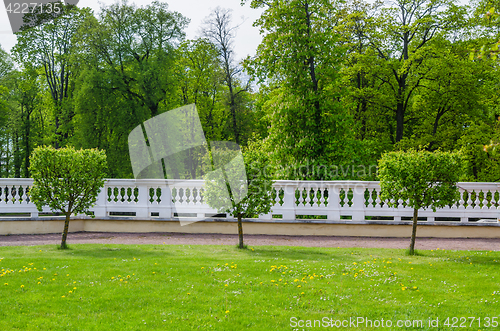 Image of Picturesque Kadriorg park in spring time , Tallinn, Estonia