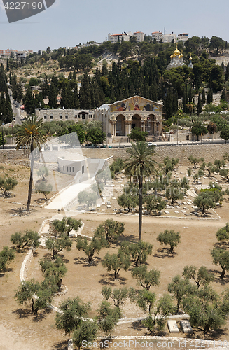 Image of Kidron Valley and the Mount of Olives