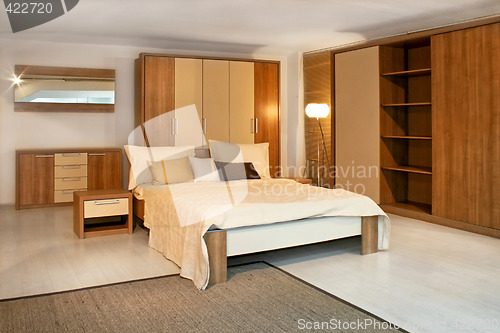 Image of Wooden bedroom 2