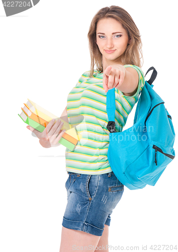 Image of Teen girl student