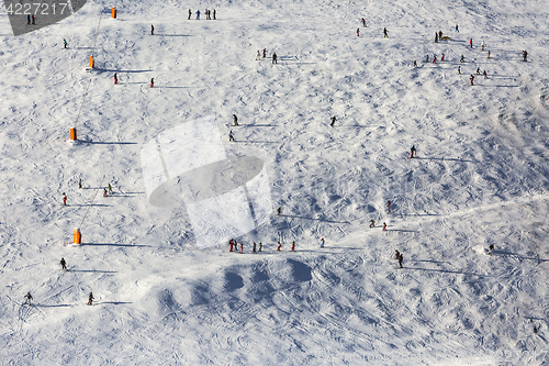 Image of Skiers on the Slope