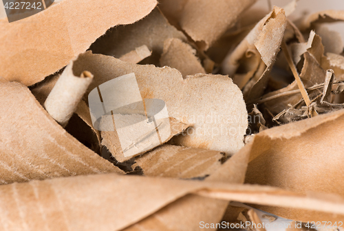 Image of Corrugated cardboard background