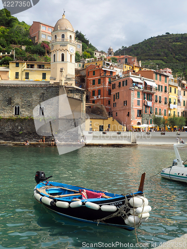 Image of editorial Vernazza Italy HARBOR Cinque Terre