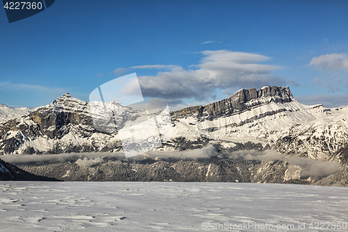 Image of Alpine Crest in Winter