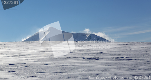 Image of Moutnain Peak in Winter