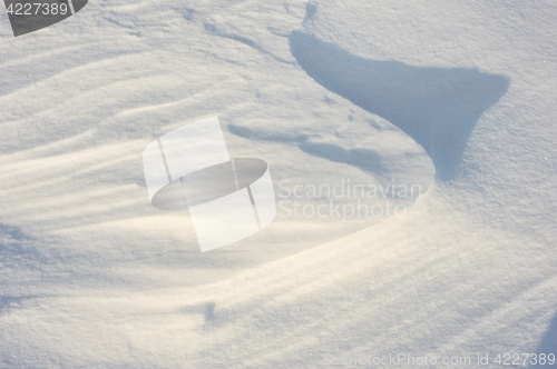 Image of Texture of the snow