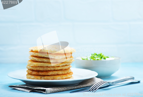 Image of potato pancakes