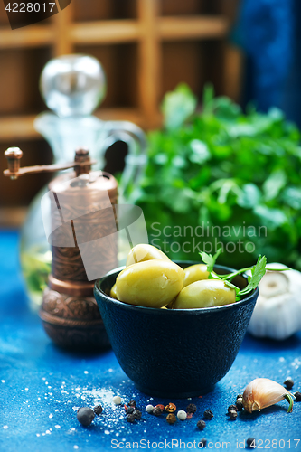 Image of green olives