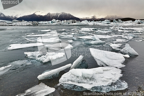 Image of Glacial lake in Iceland