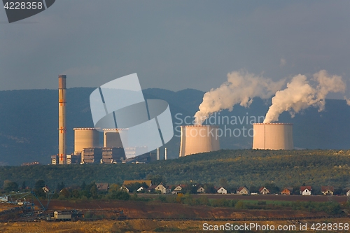 Image of Power Plant Smoke