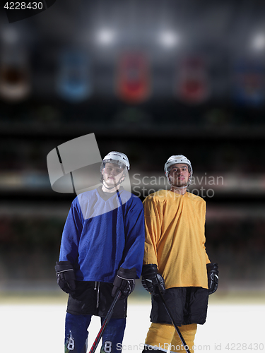 Image of ice hockey sport players