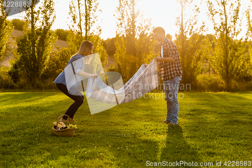 Image of A lovely day for a picnic