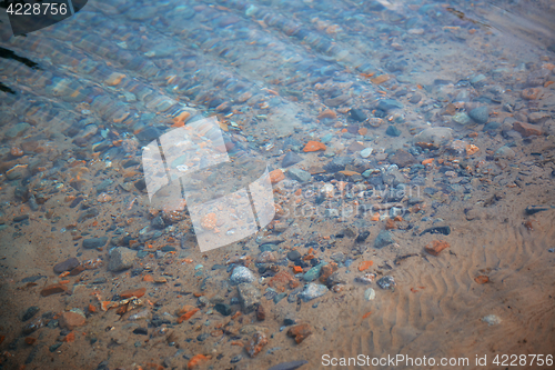 Image of Underwater pebbles