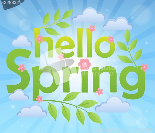 Image of Hello spring theme image 5