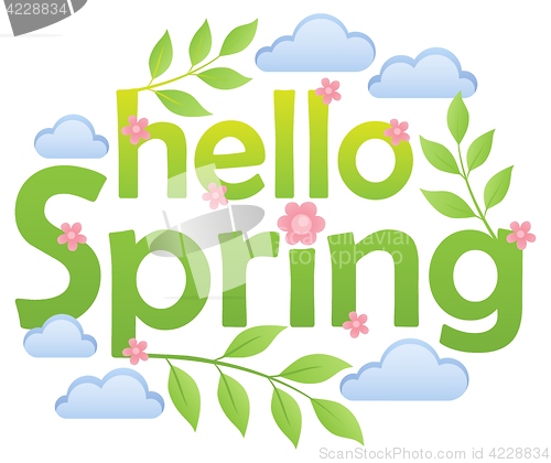 Image of Hello spring theme image 4