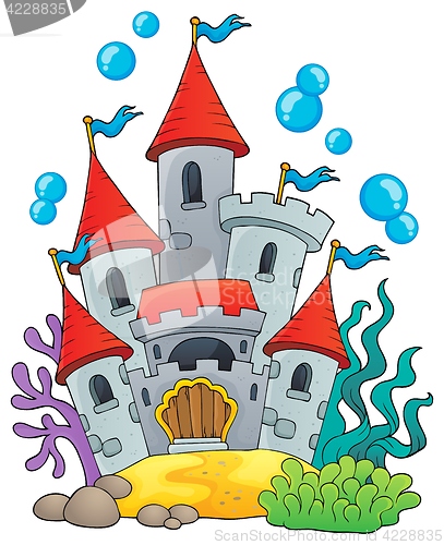 Image of Underwater castle theme 1