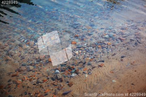 Image of Underwater pebbles