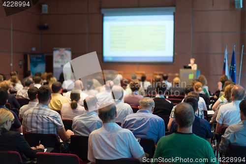 Image of Audience in the lecture hall.