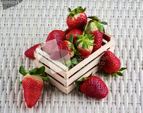 Image of Fresh Ripe Strawberries