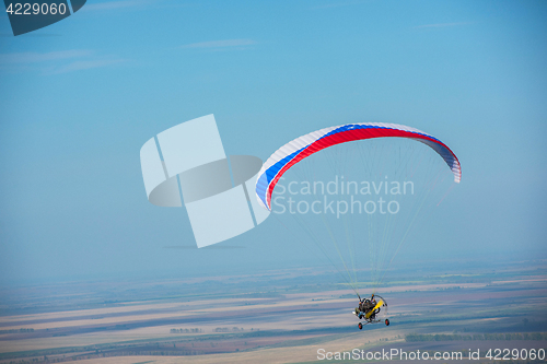 Image of Paragliding in mountains