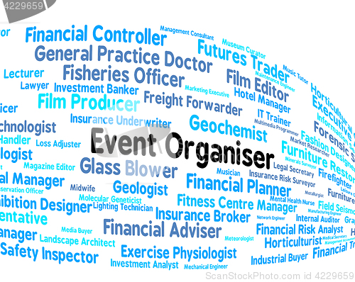 Image of Event Organiser Represents Managed Employee And Occupations