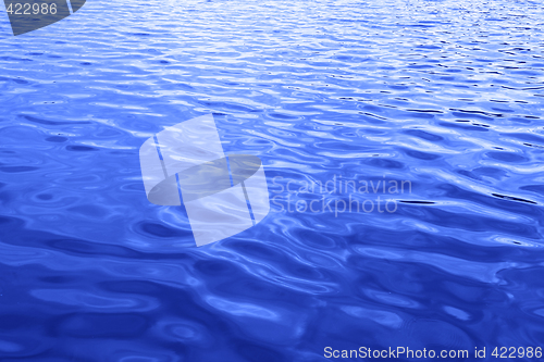 Image of Blue water