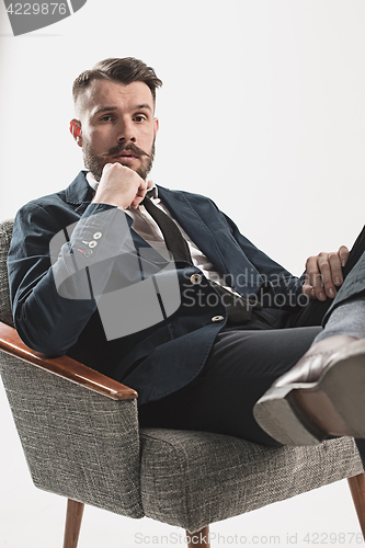 Image of Portrait of stylish handsome young man