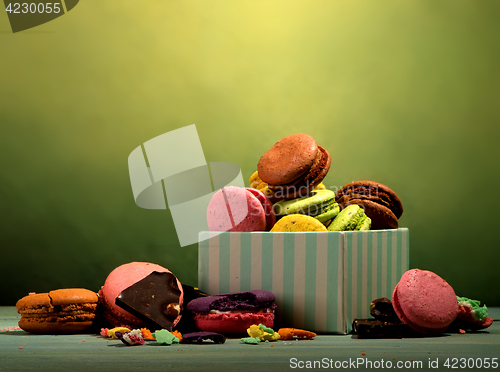 Image of Assortment of macarons