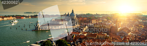 Image of Top view of Venice